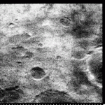 This is one of the many images taken by Mariner-4 as it flew by Mars. It showed a heavily cratered surface. Later Martian missions displayed a topography that was far more complex and somewhat Earth-like.   Source: NASA