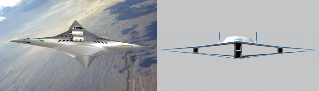 New supersonic airplane concepts