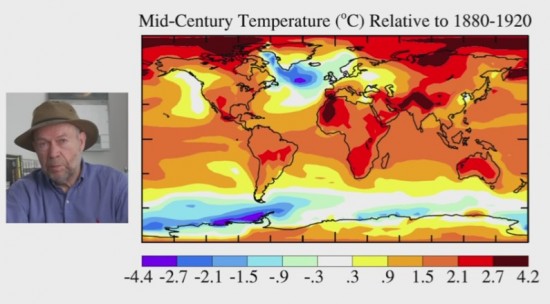 Jim Hansen and global warming model