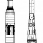 N-1 and Saturn rocket