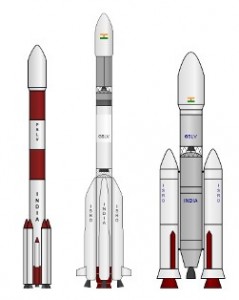 PSLV GSLV GSLV-III ISRO launchers