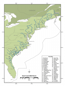 Rivers of the Atlantic Seaboard