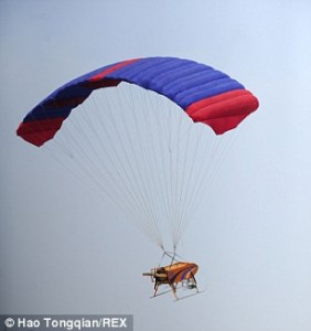 China smog cutting drone