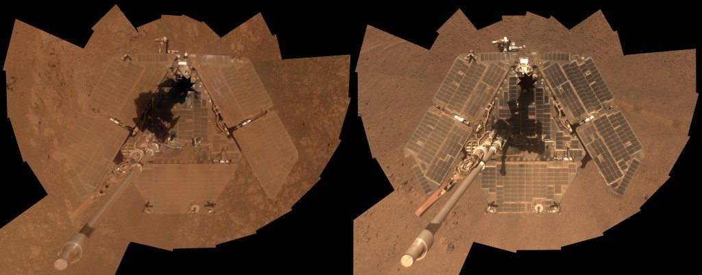 Opportunity before and after winter 2014