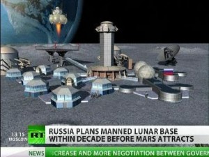 Russian moon base