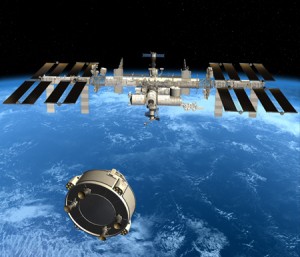 CST-100 approaches ISS