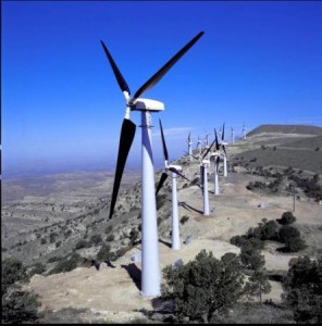 Texas wind turbines