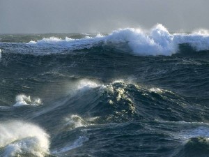 Arctic Ocean waves