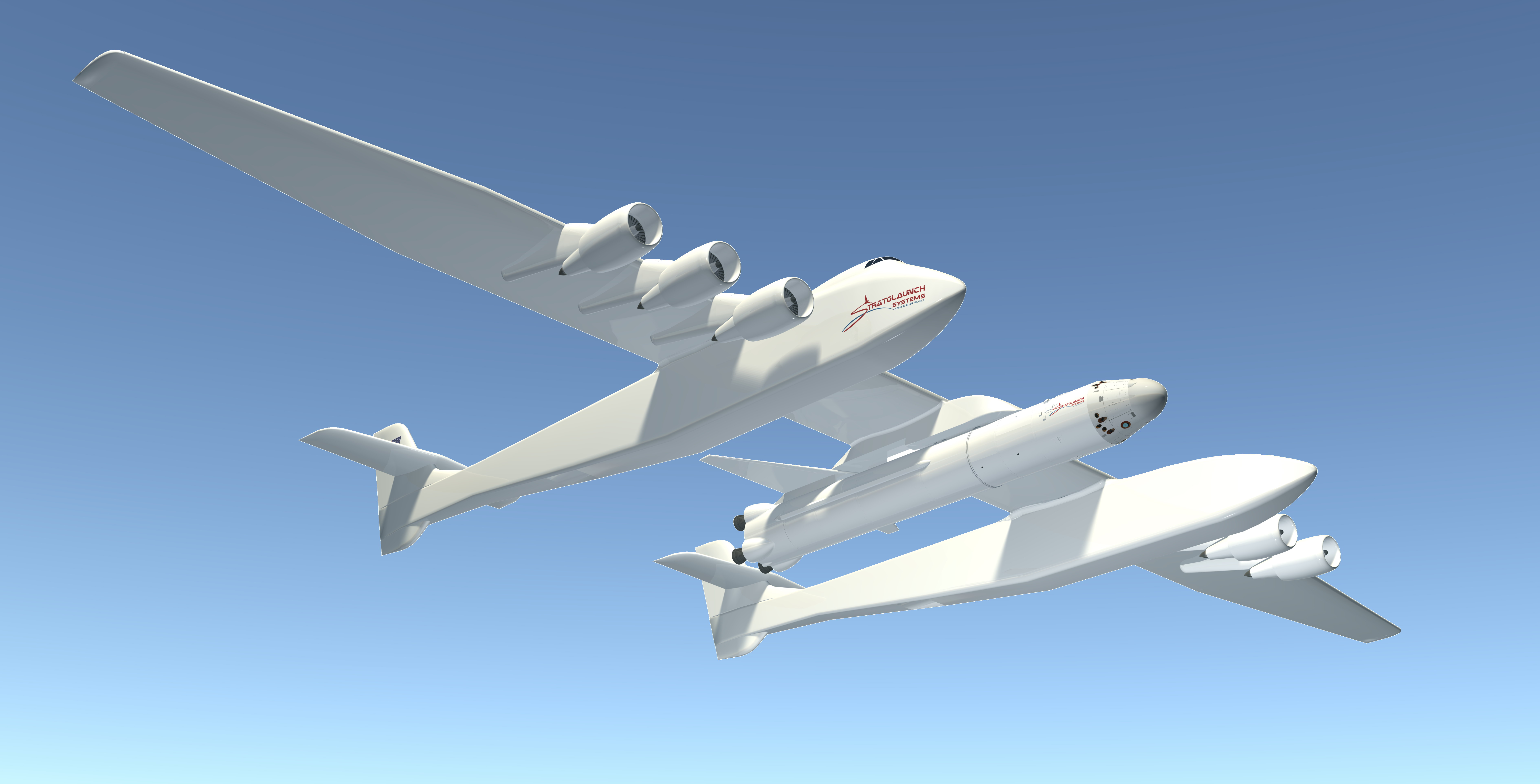 Самое длинное крыло. Самолет Stratolaunch model 351. Самолёт Roc (Stratolaunch model 351). Стратолаунч модель 351. Самолет scaled Composites Stratolaunch model 351.