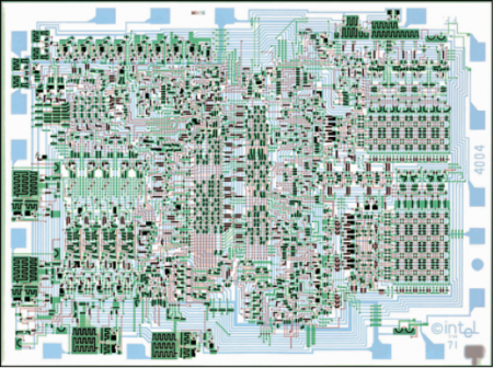 Intel 4004 Integrated Circuit
