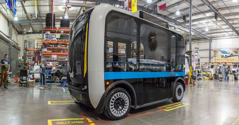 Gizmos & Gadgets: Meet Olli the Self Driving Bus