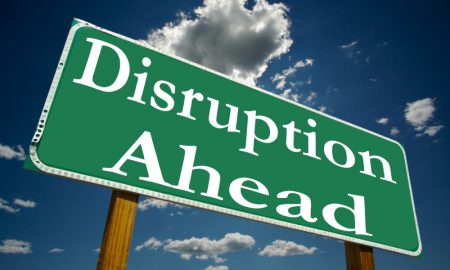disruption ahead