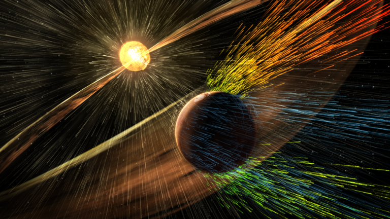 Proposal to Deploy Magnetic Shield Around Mars to Restore Oceans and Atmosphere