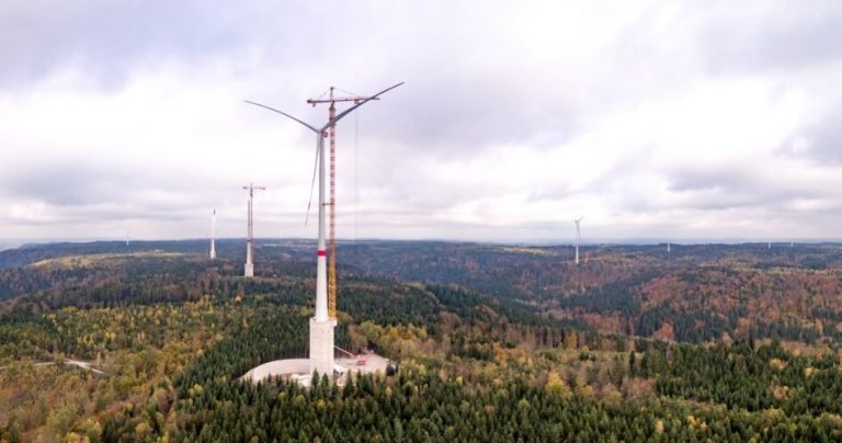 German Company Creates a Wind Farm That Includes a Water Battery