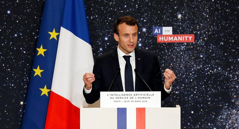French President Takes AI Strategy in a Different Direction