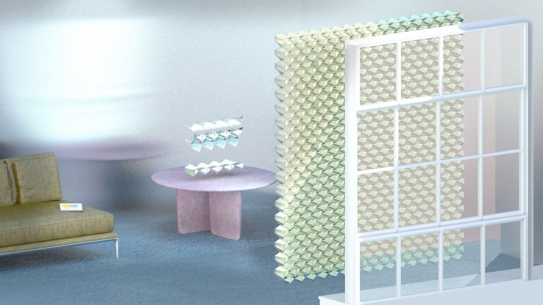Gizmos & Gadgets: Introducing Origami Window Blinds That Double as Solar Power Generators
