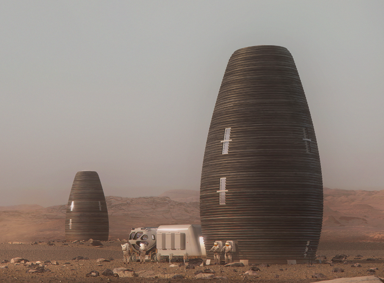 If NASA Has Its Way Your Martian Home Away from Home Will Look Like a Big Urn
