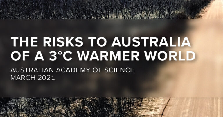 Australian Projections of a 3 Celsius Temperature Rise Paint a Dire Picture for That Continent