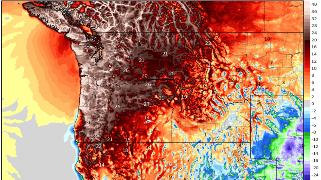 What is a heat dome and is it proof of anthropogenic climate change?