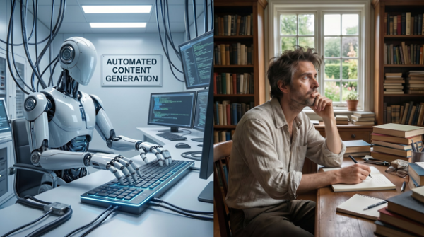 Guidance for Writers of Original Content when Facing AI Competition Online
